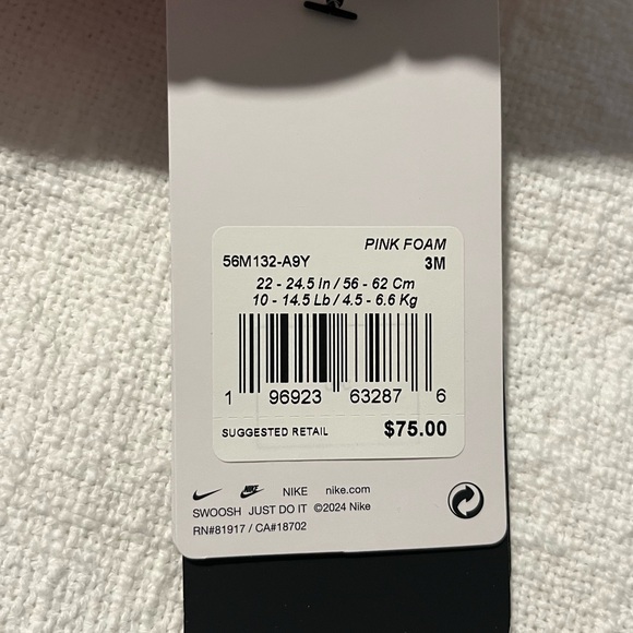 Nike Baby Snow/Thermal Suit (3M) - Picture 2 of 2